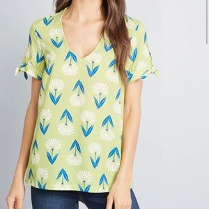 MODCLOTH Ideal Discovery Blouse - Size L